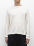 C/O. 尾州ウールクルーネックカットソー/Bishu wool crew neck T-shirt